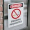 Signmission Smoking Prohibited Danger Sign, Vinyl Decal, 5in W x 7in L, 2PK OS-2PACK-DS-D-57-V-1575 - alternate 5